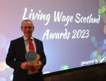 Camera Obscura Wins  Industry Trailblazer Award  from Living Wage Scotland