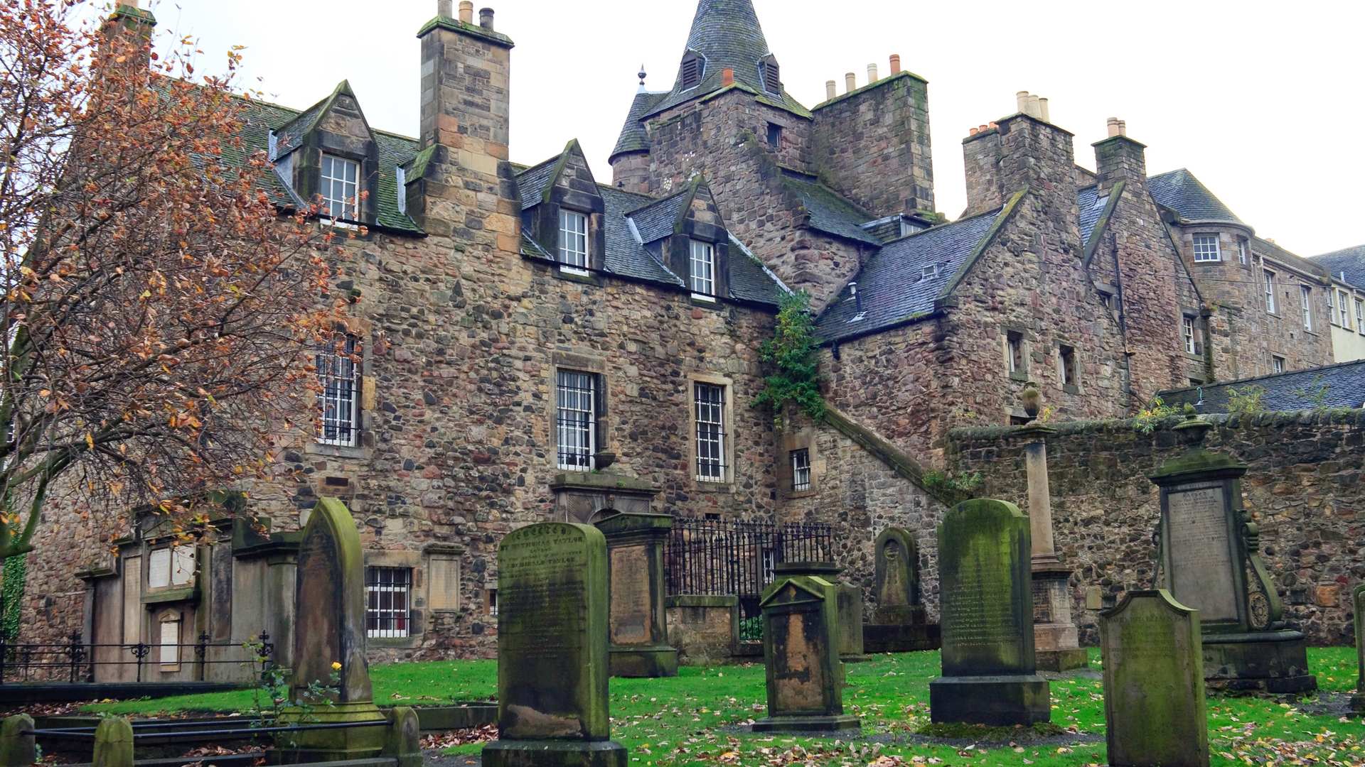 the graveyard is one of the most haunted places in Edinburgh