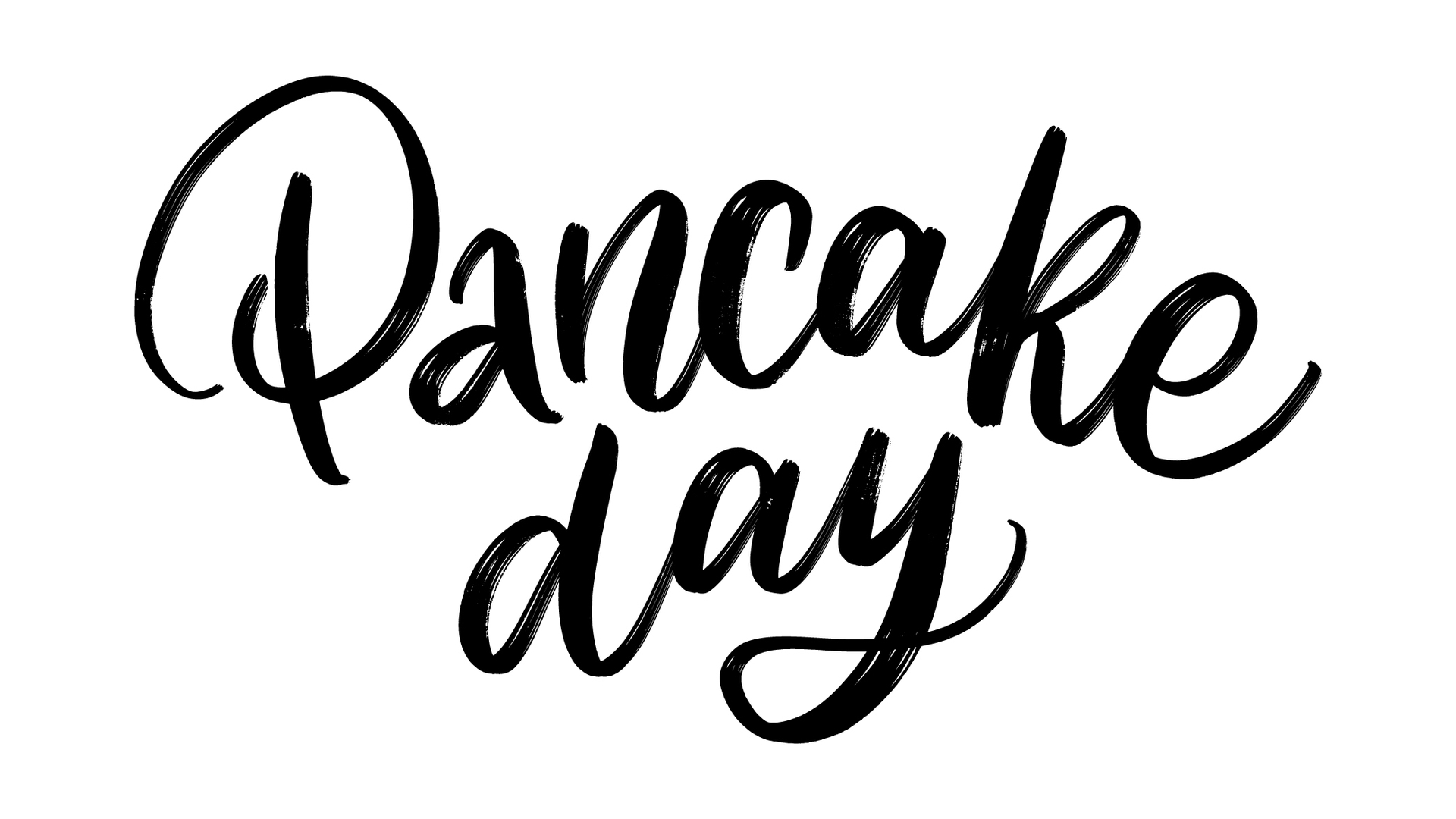 Pancake Day writing